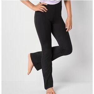 NWT Xersion Women's High Rise Ever Ultra-Lite Flare Leggings Black Size L